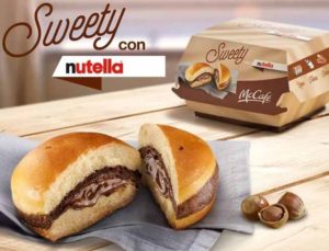 Swetty con Nutella está disponible sólo para Italia 