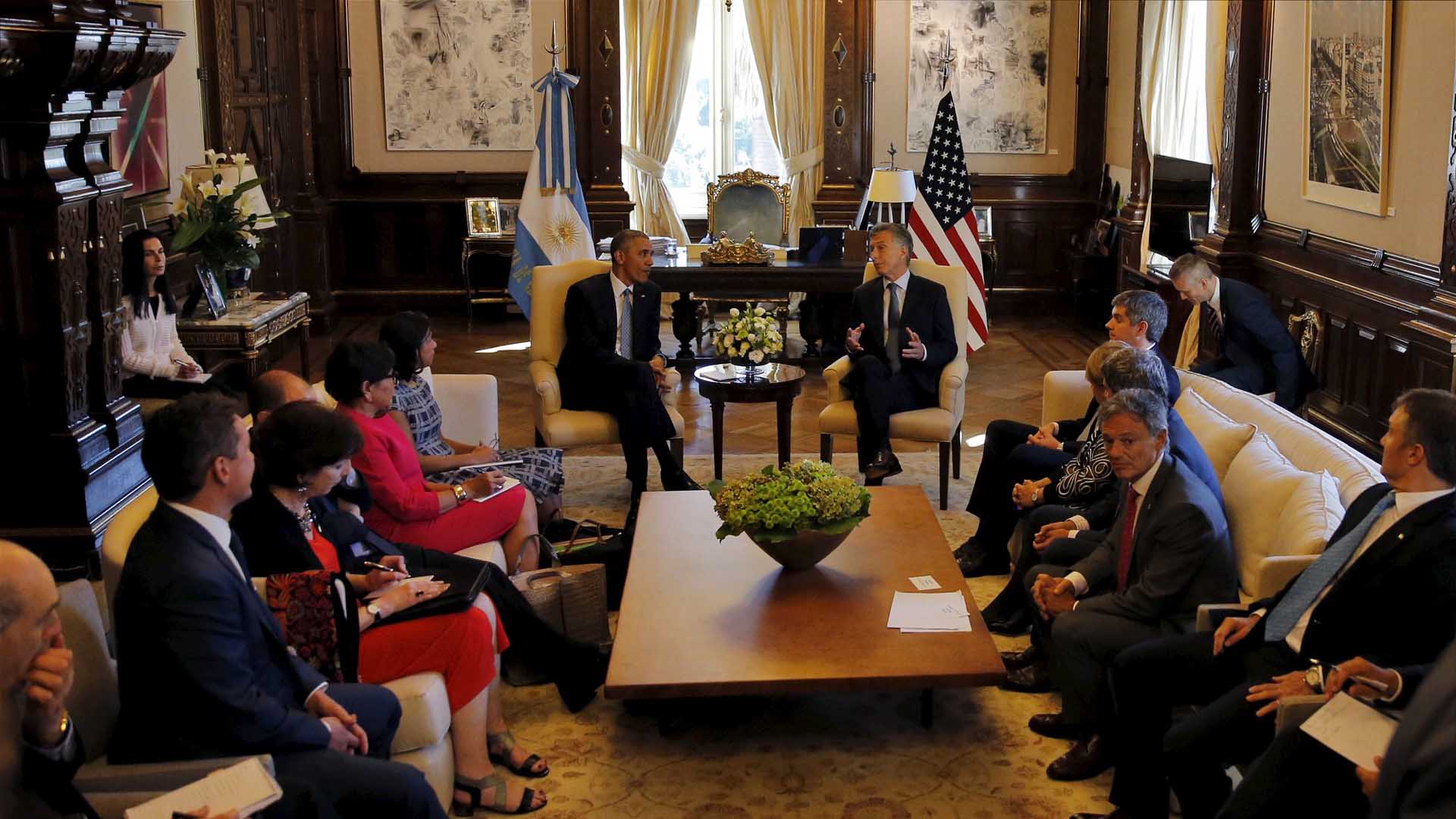 En el marco de la visita del presidente Barack Obama a Buenos Aires ambas naciones suscribieron acuerdos de seguridad y comercio