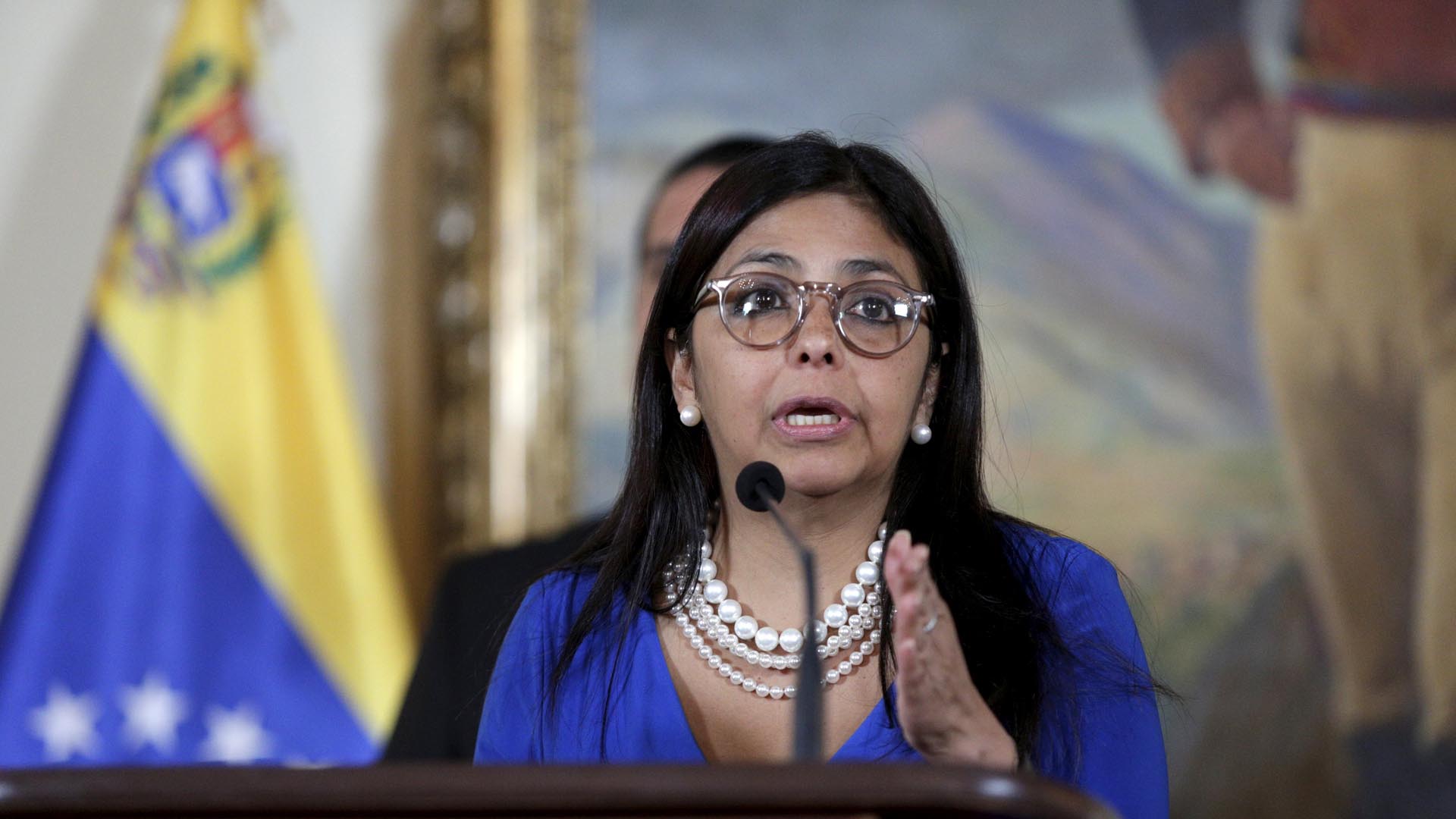 La ministra venezolana de Relaciones Exteriores denunciará "nuevas agresiones" por parte de Estados Unidos ante foros internacionales