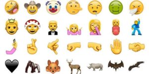 Parte de los nuevos emojis que incluirá el servicio de mensajería más usado