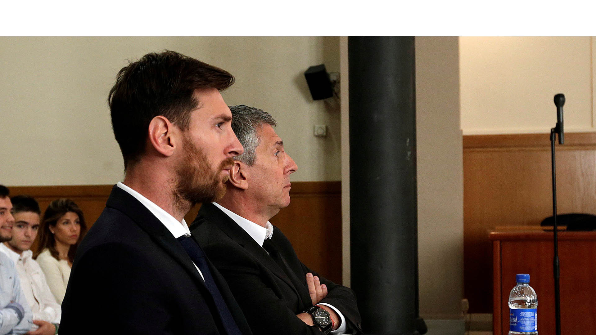El futbolista argentino y su padre, Jorge fueron condenados por tres delitos de fraude fiscal contra la Hacienda española