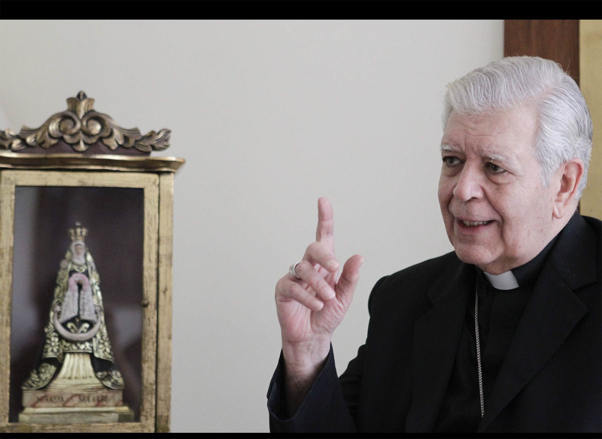 Cardenal Urosa lamentó actitud del Gobierno