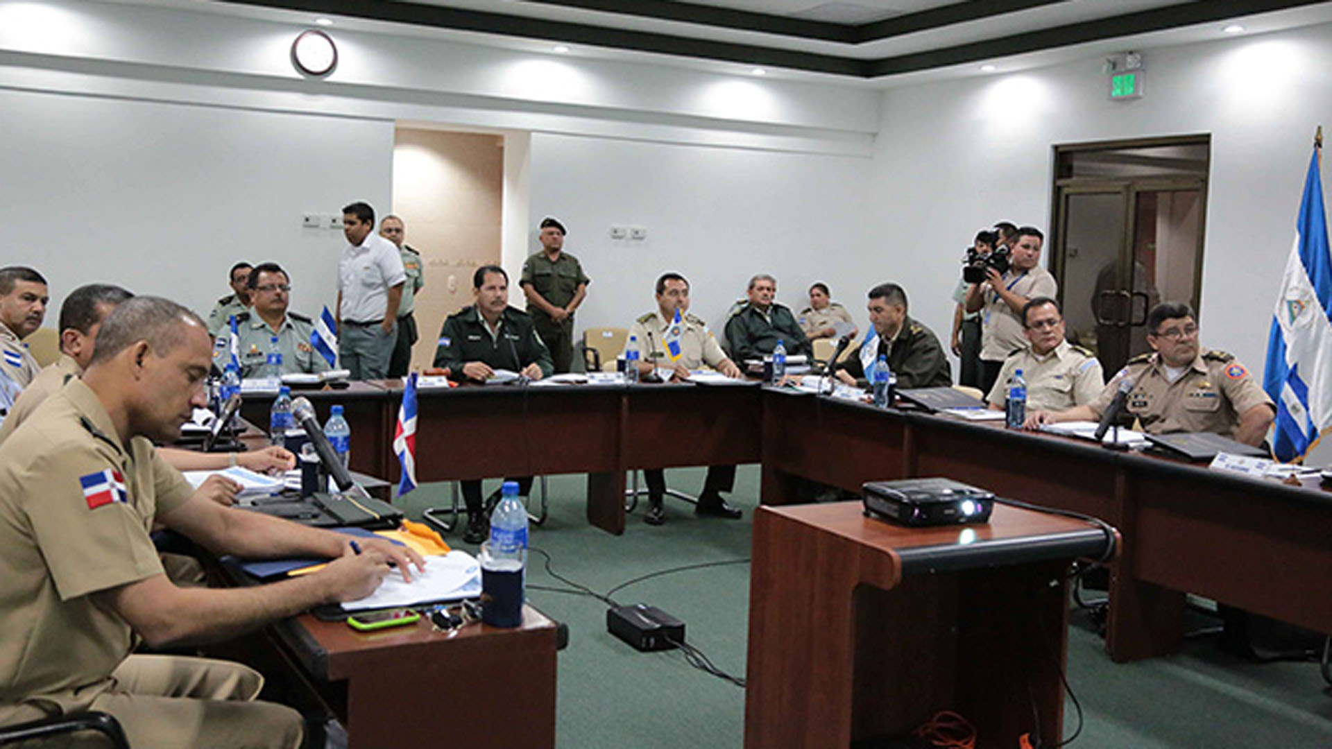 Nicaragua sirvió como sede para albergar ﻿a Jefes de academias y entidades policiales para tratar el tema de la seguridad ciudadana