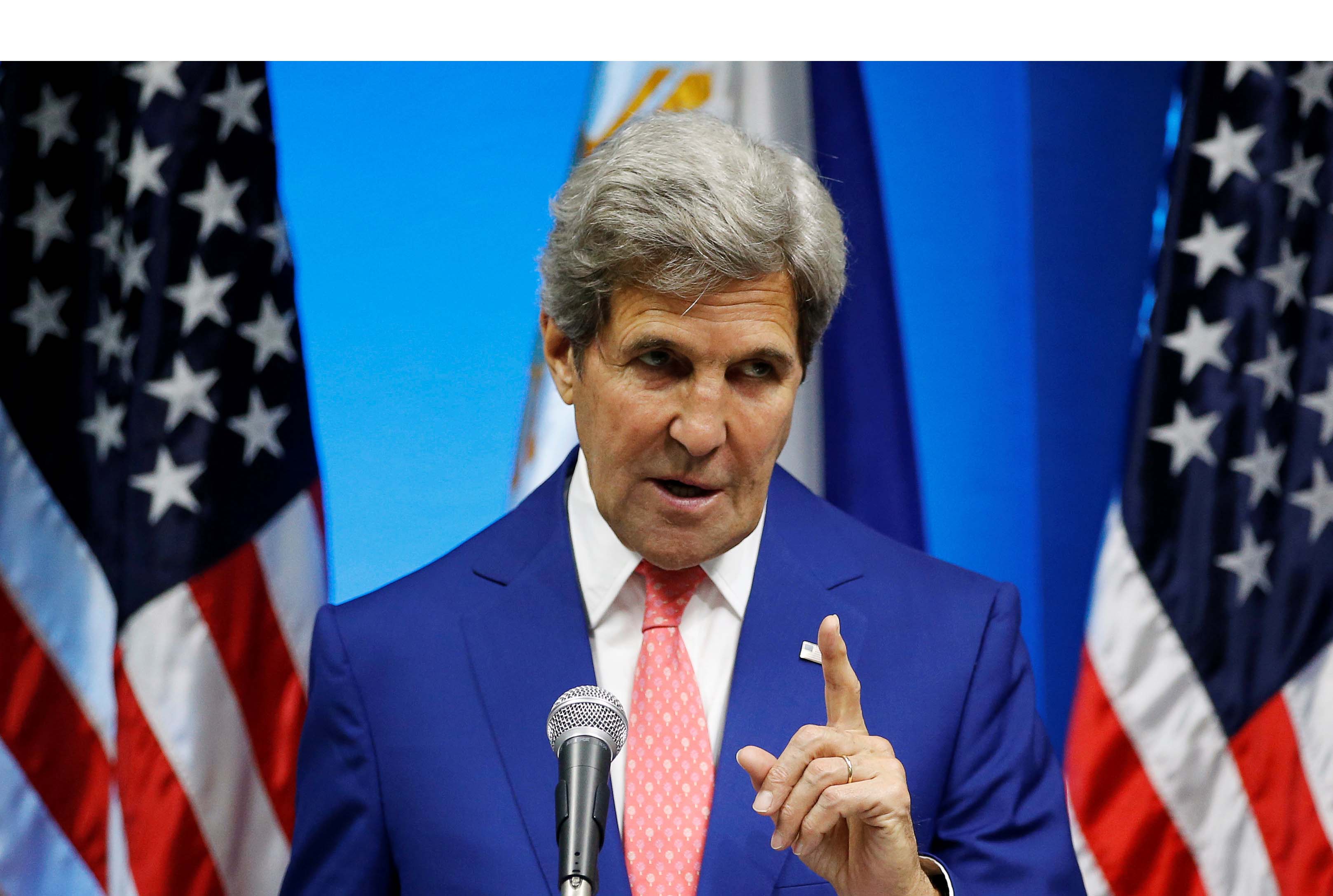 El Secretario de Estado, John Kerry, explicó que con el acuerdo de paz el grupo guerrillero debe cumplir con los requisitos establecidos