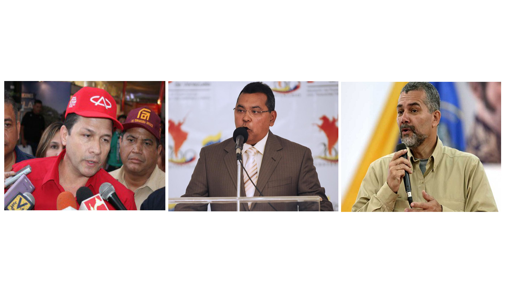 El presidente de la República Nicolás Maduro designó a Néstor Reverol, Carlos Farías y Ricardo Molina