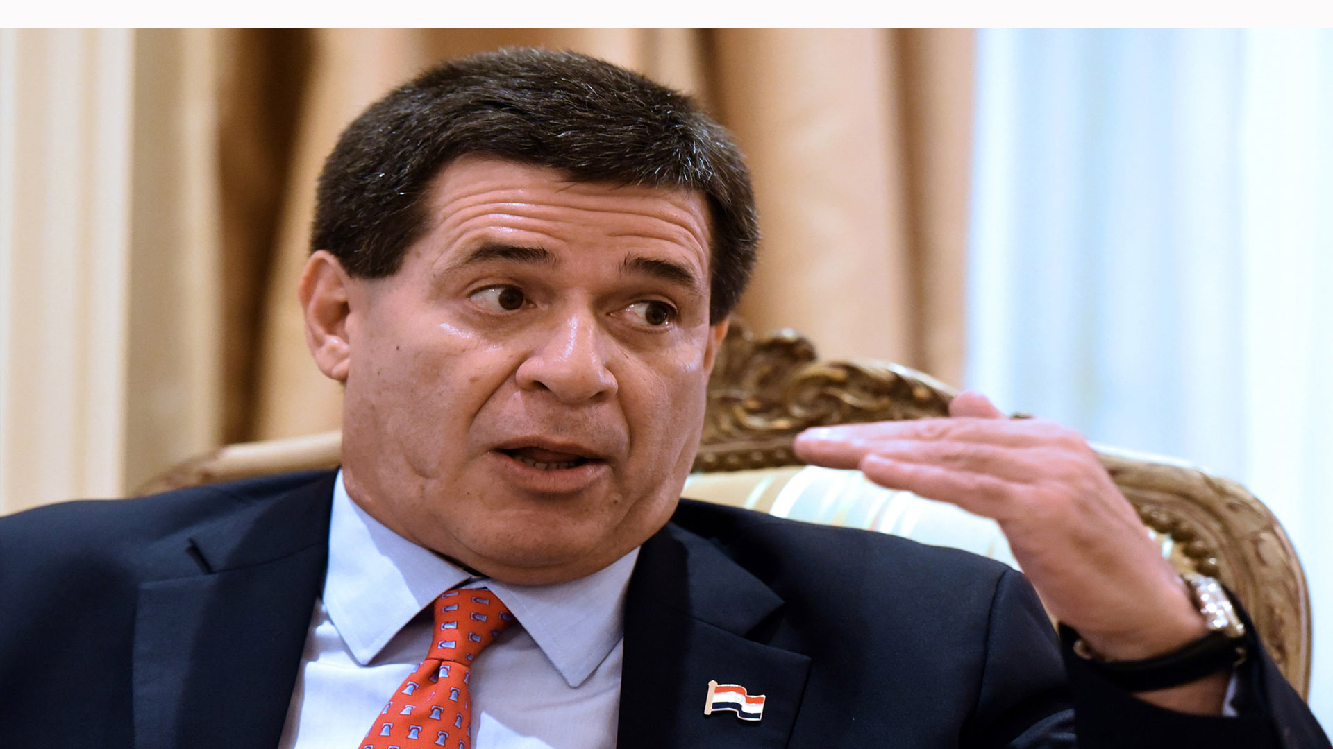 El presidente paraguayo indicó que mantiene los ideales de tener un gobierno libre de corrupción