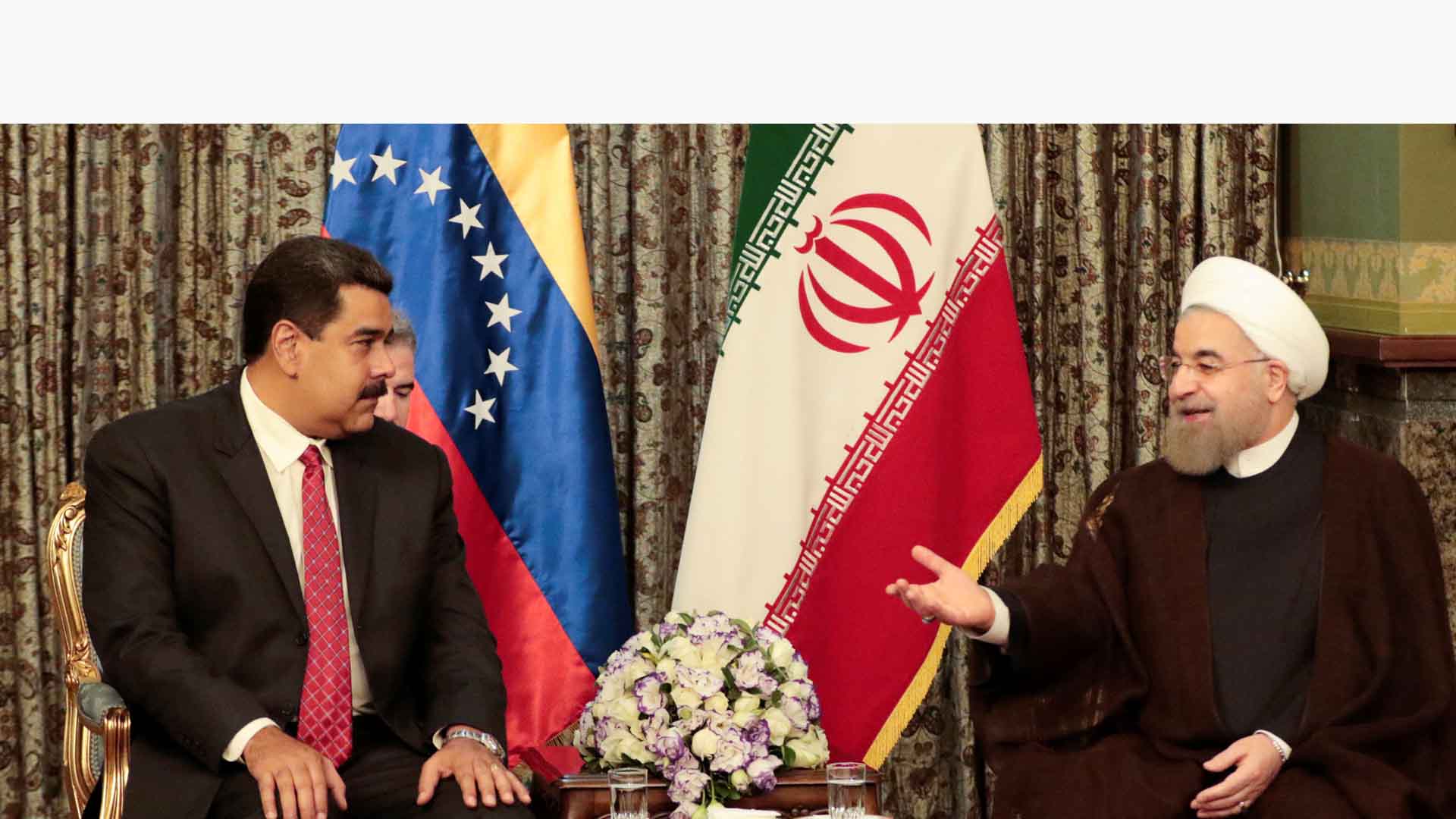 El presidente Hassan Ruhani se reunió con su par venezolano, Nicolás Maduro para hablar sobre la situación del mercado petrolero