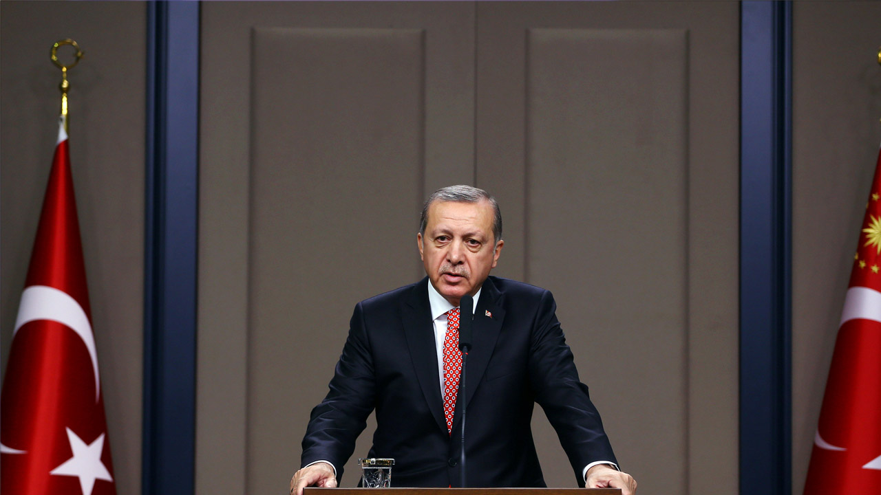 El presidente turco hizo estas acusaciones durante su participación en el Parlamento paquistaní