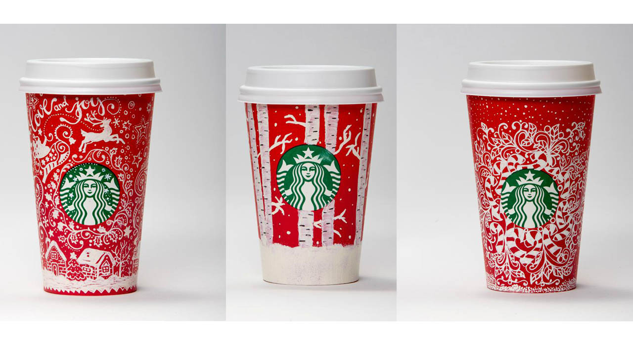Los "vasos rojos" de navidad de la cafetería más popular del mundo serán diseñados por los usuarios