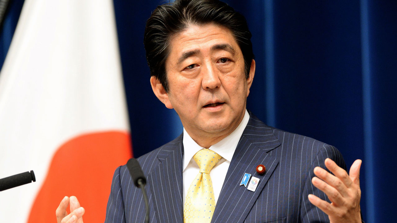 Shinzo Abe, primer ministro japonés