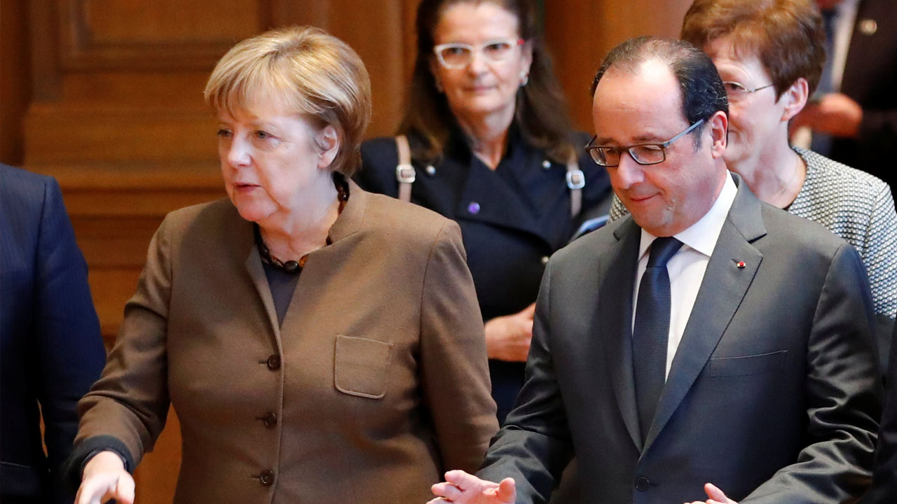 Los mandatarios de Alemania y Francia abogaron por extender la medida cautelar al país por no ver avances en la situación de conflicto