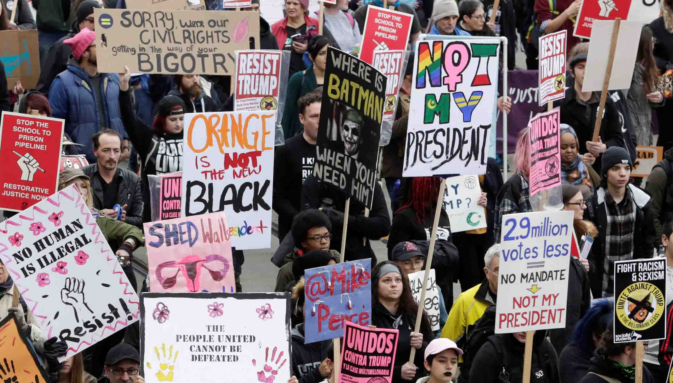 Londres y Berlín también se unen a la convocatoria global de la Marcha de Mujeres que defiende los derechos de las minorías