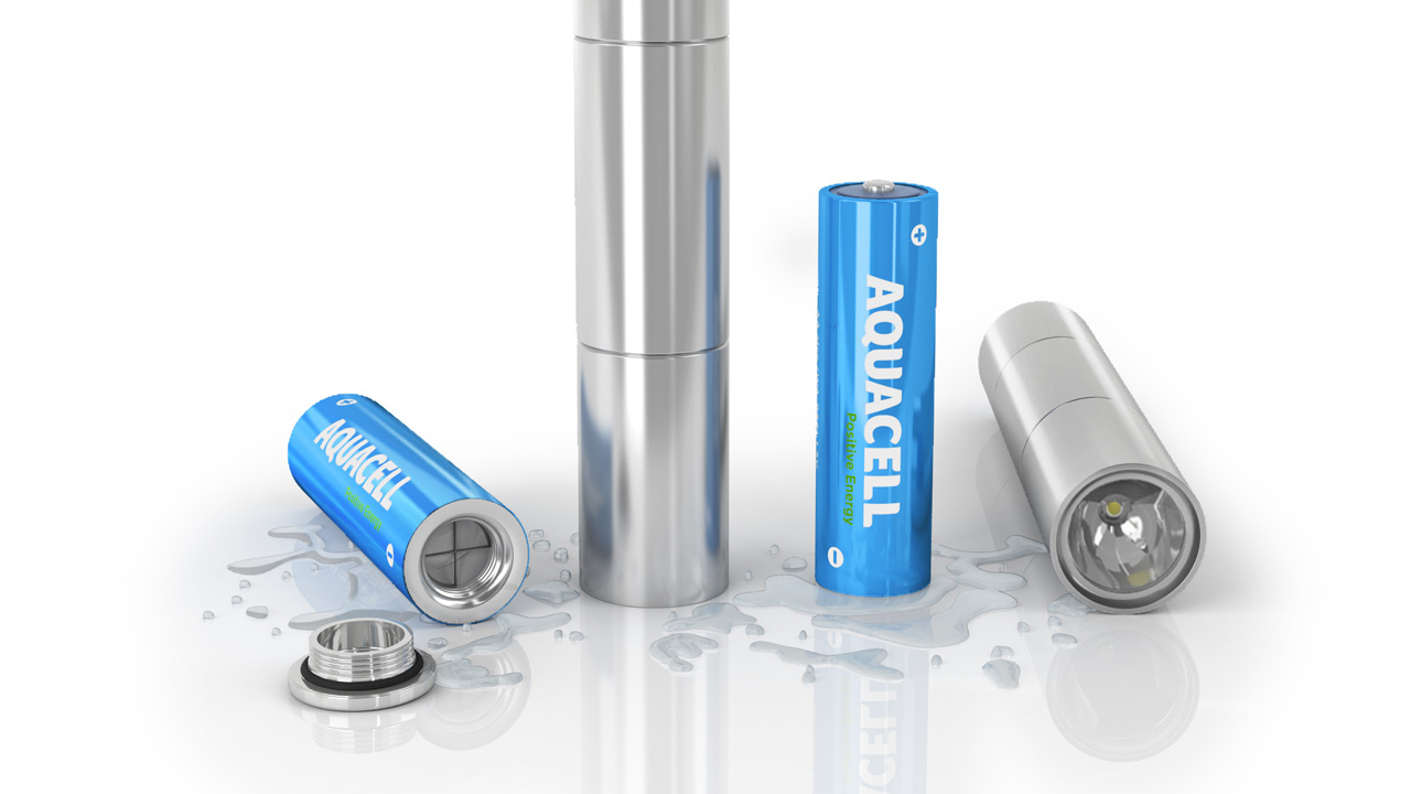 Las nuevas baterías ecológicas tienen la capacidad de cargarse por medio de agua