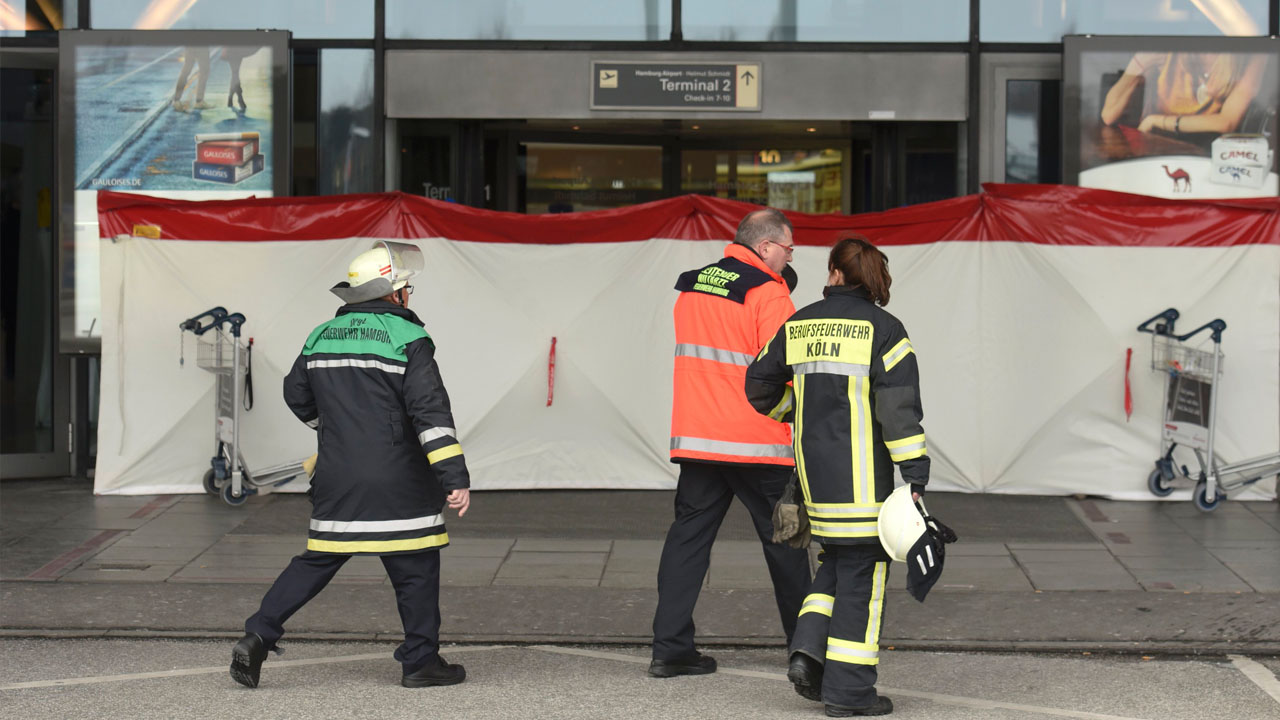 Las autoridades buscarán dar con el paradero de los responsables del incidente en un aeropuerto de Alemania