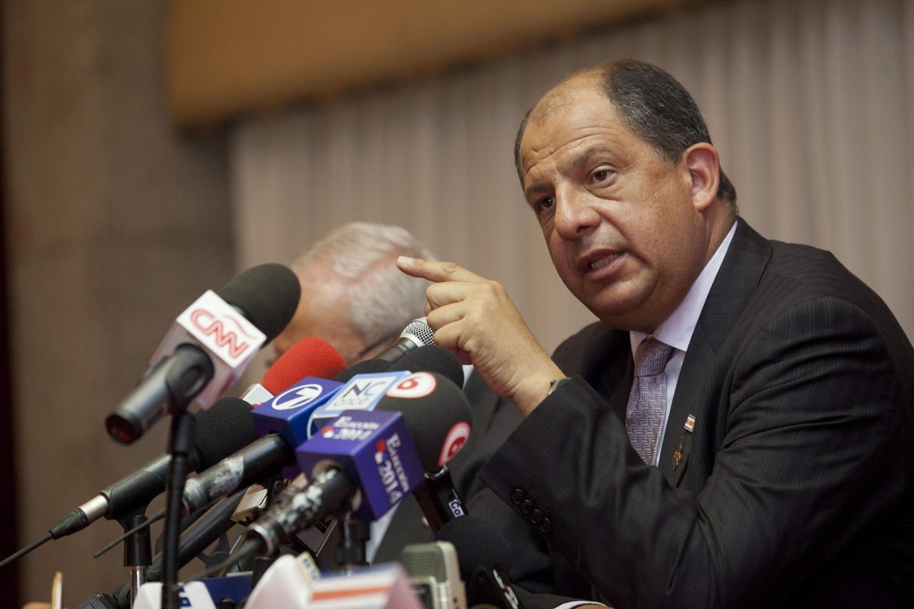 El presidente, Luis Solís, dijo estar muy preocupado por llegada de venezolanos