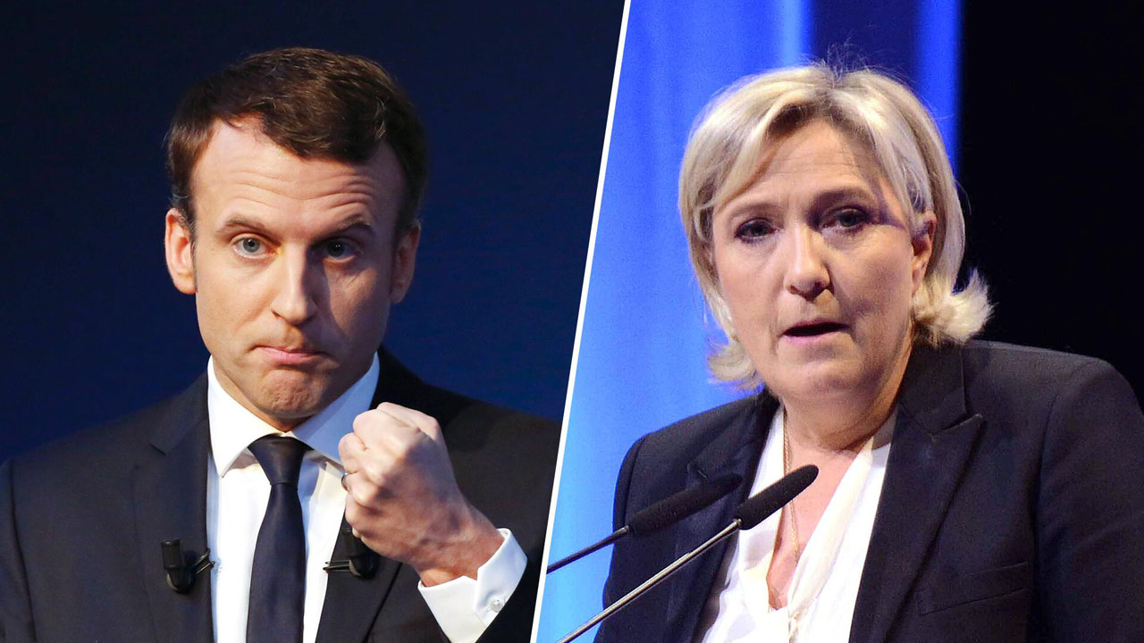 El centrista proeuropeo y la ultraderechista disputarán la segunda vuelta de las presidenciales en Francia