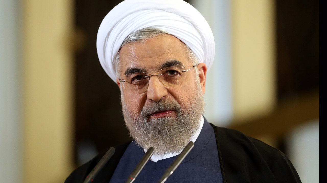 Hassan Rouhani registró su candidatura para las elecciones presidenciales que se realizarán en mayo