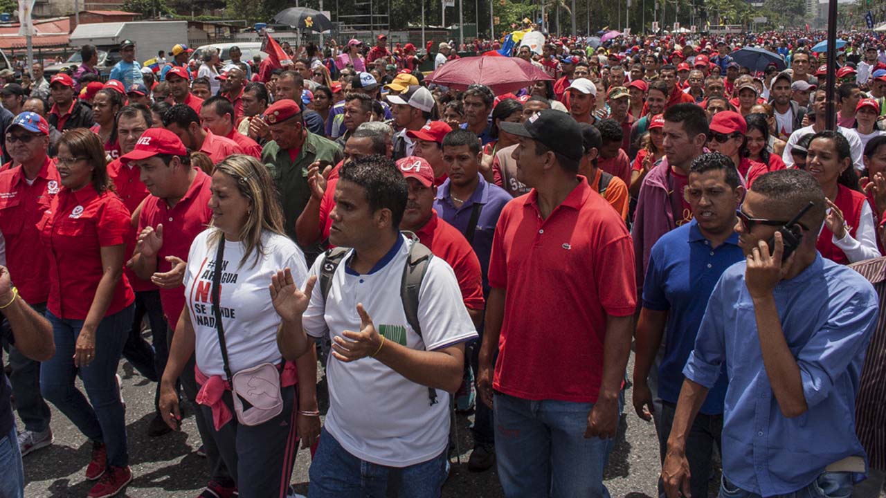 La manifestación está programada para partir desde la sede de la estatal de telecomunicaciones Cantv hasta llegar al centro de Caracas