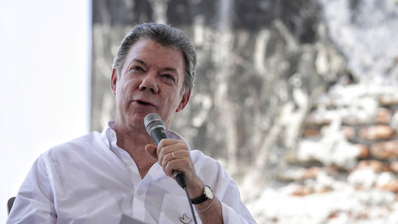 El presidente colombiano se unió a líderes de Argentina, Panamá, Canadá, Alemania y España solicitando una solución negociada