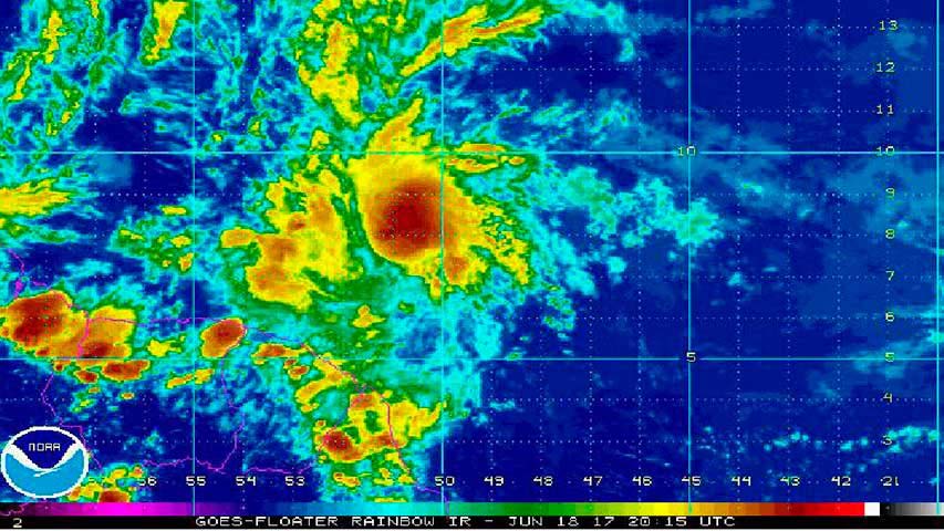 Jorge Galindo informó que el ciclón podría afectar a los estados Nueva Esparta, Delta Amacuro, Bolívar, Monagas y Sucre en las próximas 48 horas