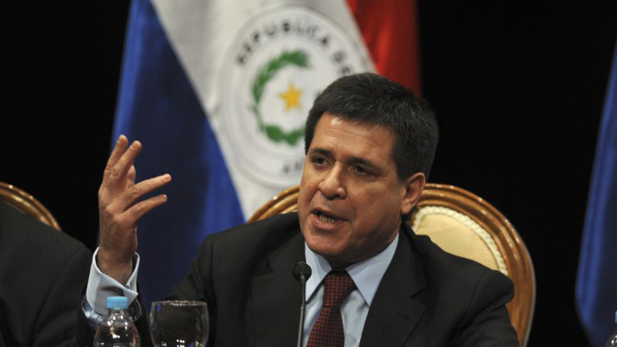 El mandatario paraguayo habló de la situación política y humanitaria por la que pasa actualmente el país