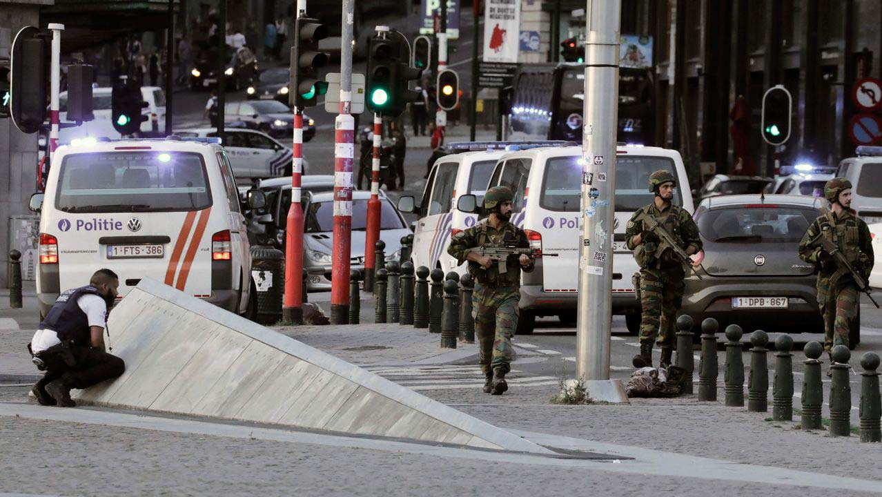 El incidente es considerado como un "ataque terrorista" por la Fiscalía Federal de Bélgica