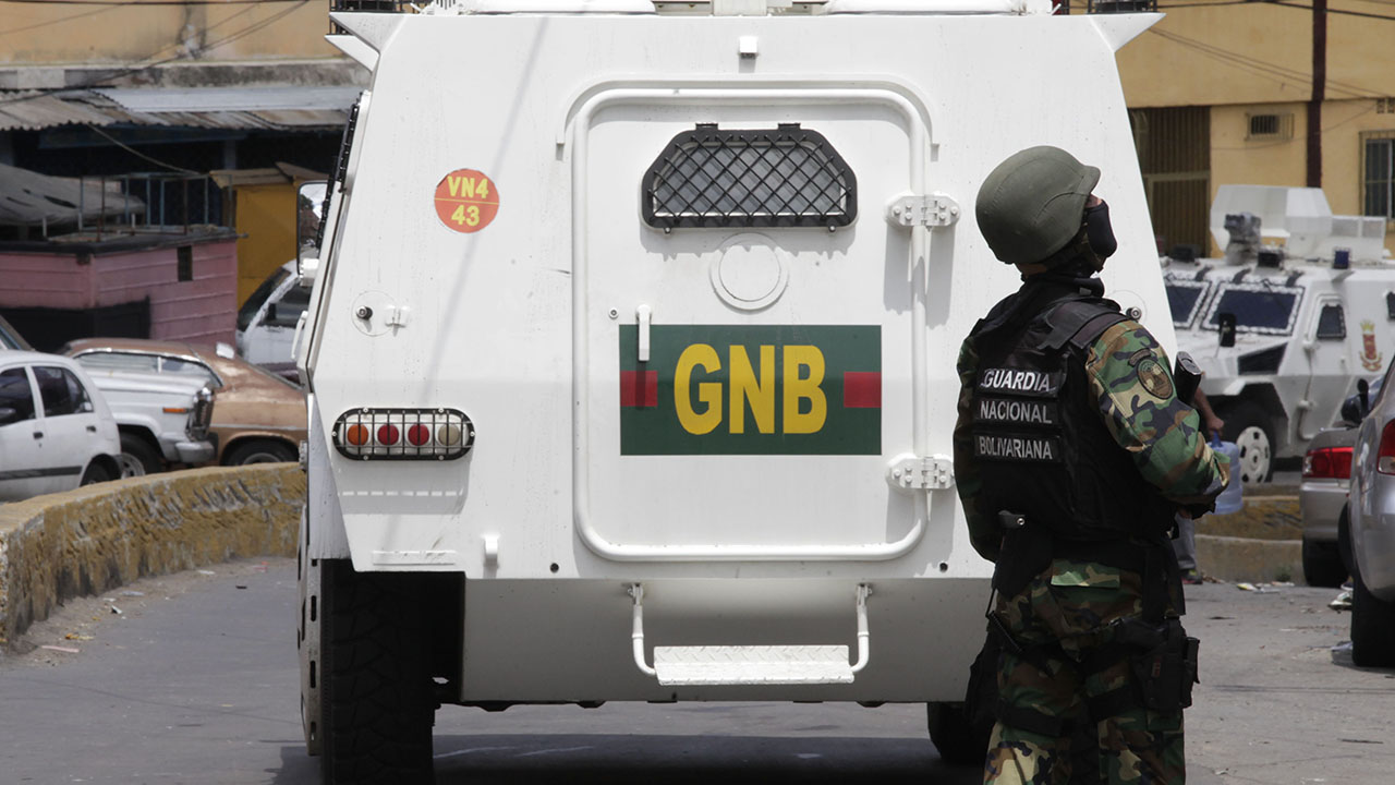 Abatidos cinco sujetos que pretendían escaparse de la GNB en Caricuao