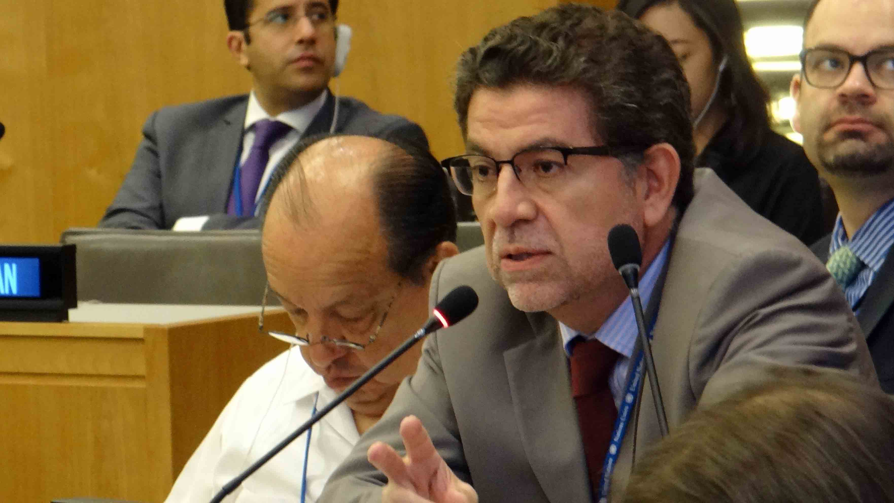 Gustavo Meza-Cuadra, jefe de la delegación peruana ante la ONU manifestó que de llevarse a cabo un diálogo debe ser "con objetivos claros"