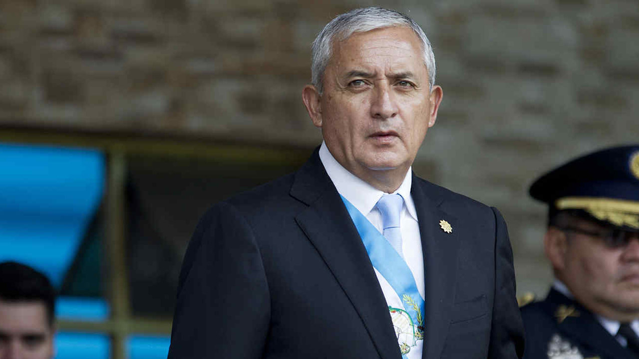 Otto Pérez fue presidente de Guatemala