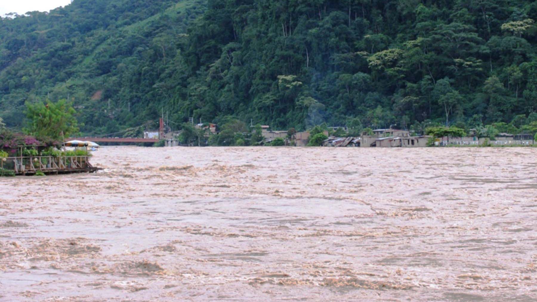 Los ríos Ponaza y Miski Yaku se desbordaron tras intensas lluvias que cayeron en las últimas horas sobre diversas áreas de la Amazonía peruana