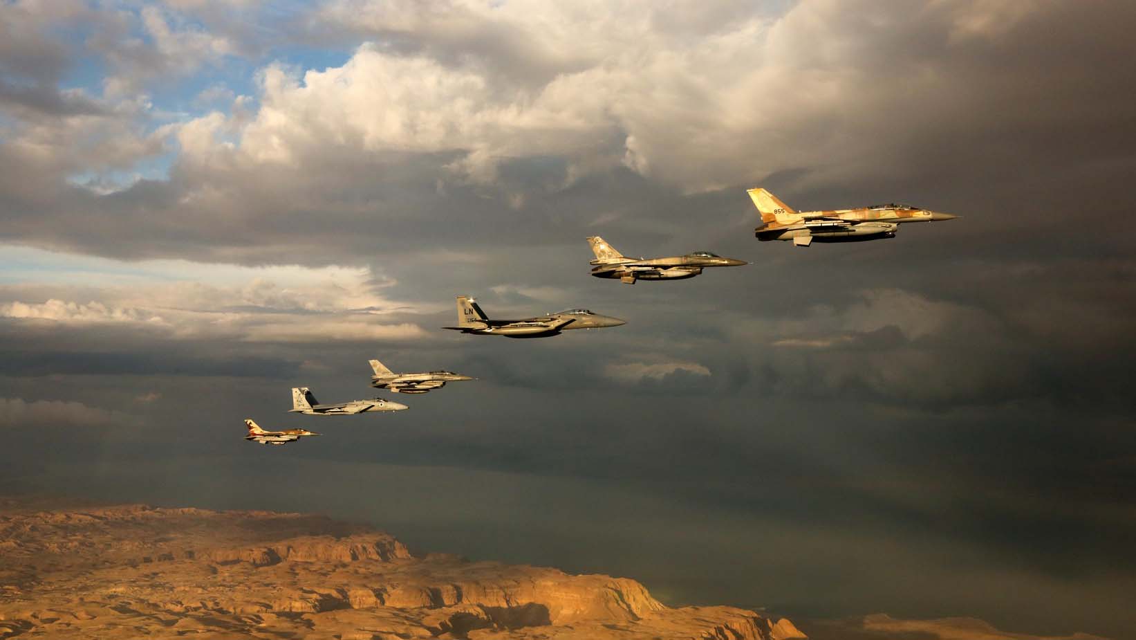 Se trata de la primera vez que aviones franceses o alemanes realizan prácticas en el espacio aéreo israelí