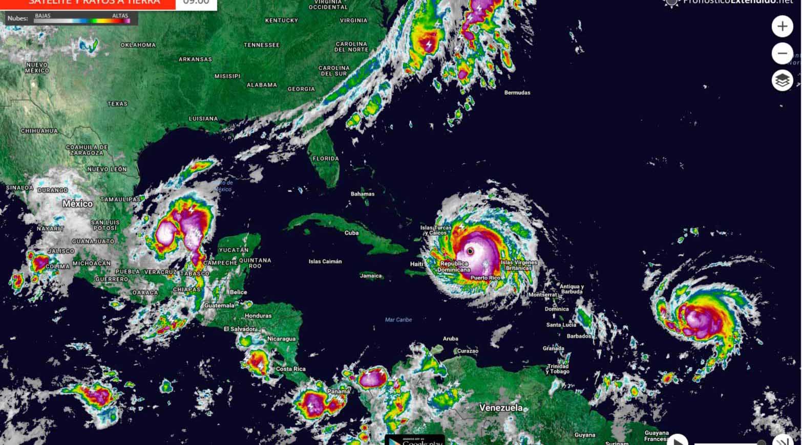 "Harvey", "Irma" y "María" alcanzaron máximas categorías, causando daños con un costo estimado de 299 mil millones de dólares