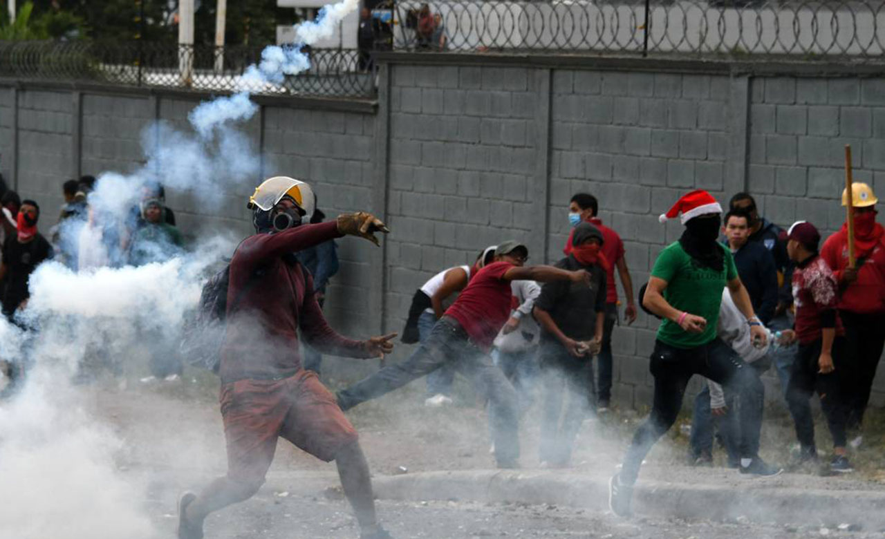 Honduras se encuentra sumida en el caos