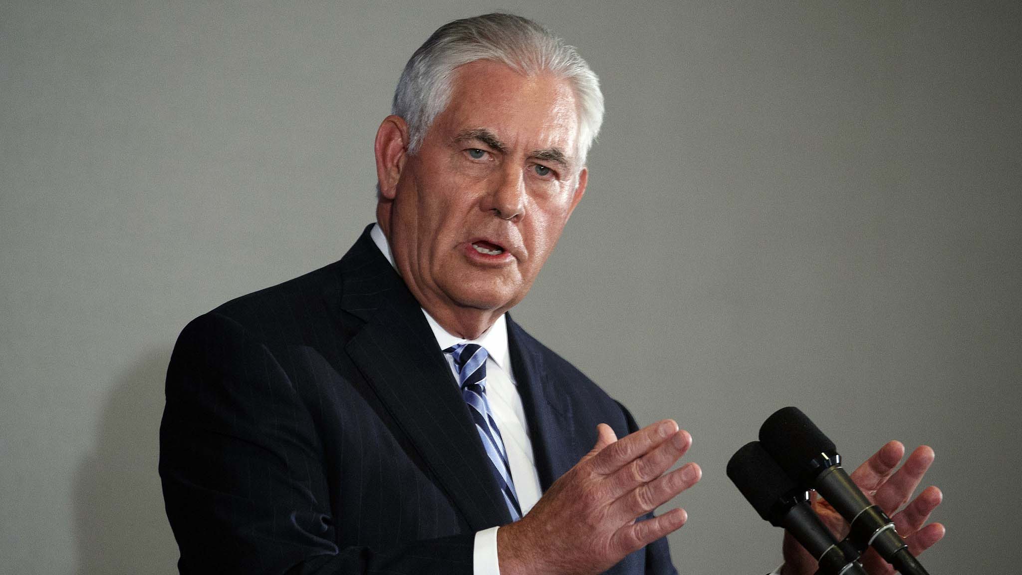 El secretario de Estado norteamericano Rex Tillerson aseguró que ambos países estrecharan la cooperación en medidas antiterroristas