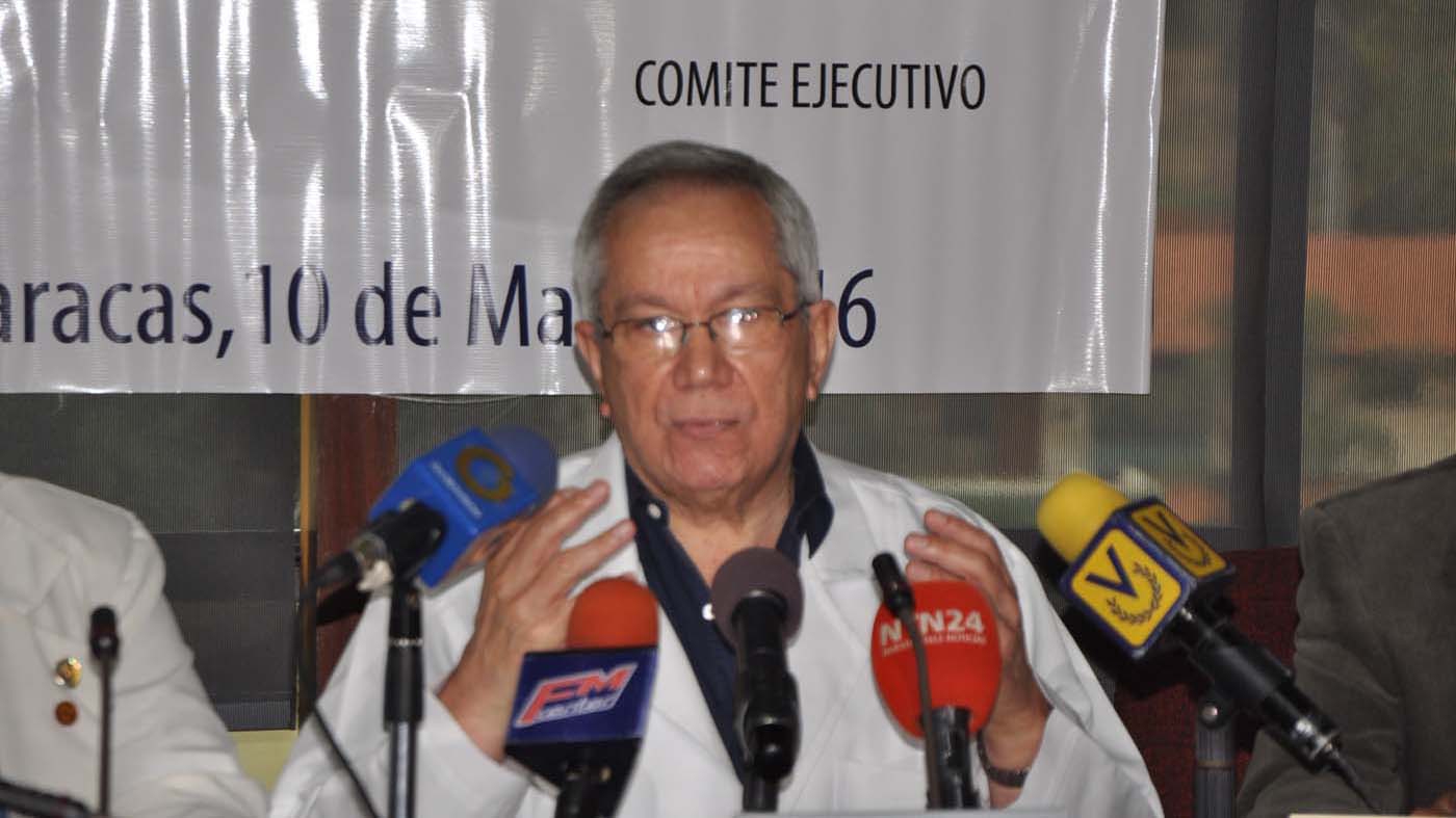 El presidente de la Federación Médica Venezolana calificó de "nefasta" la situación en las emergencias y los hospitales infantiles en el país