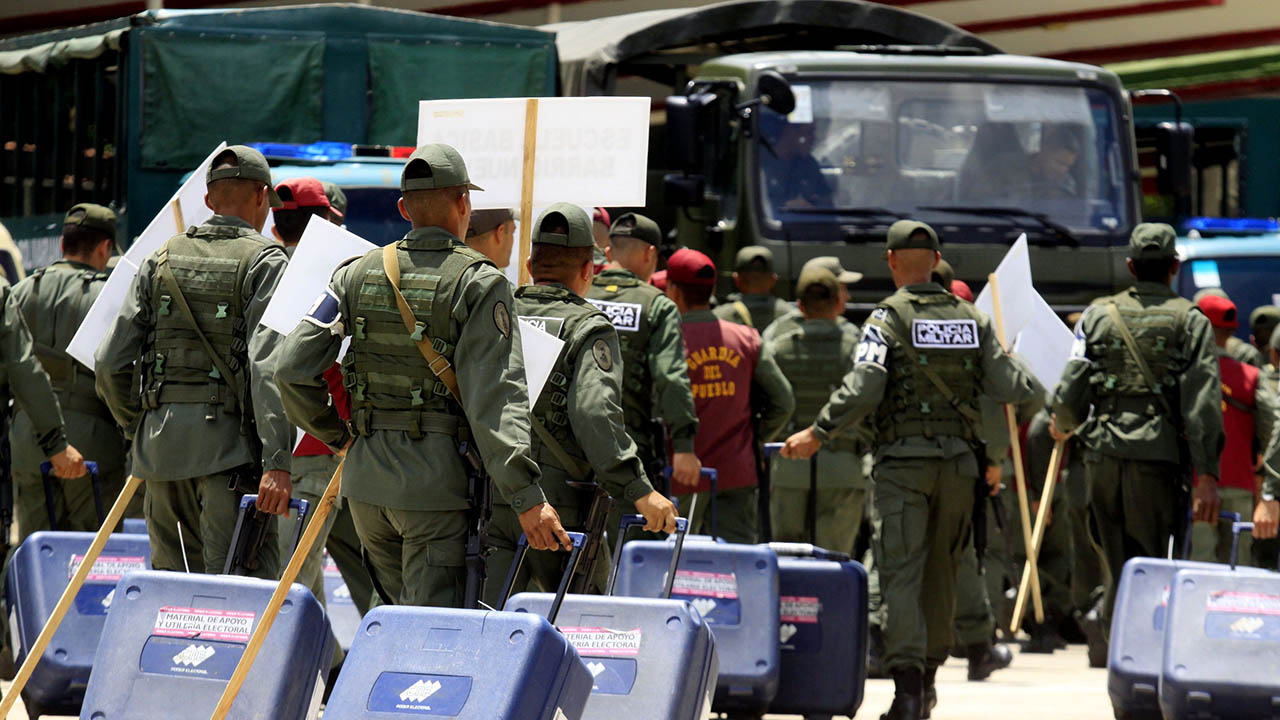 Ovidio Ramírez, comandante encargado de la ZODI en la entidad, aseguró que los efectivos estarán dispuestos en los 536 centros electorales