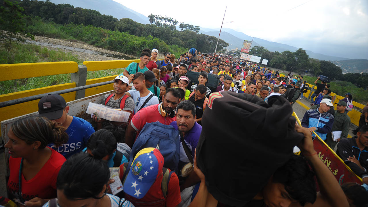 Al menos 2,3 millones de venezolanos han emigrado de su país desde 2014, según cifras de la ONU
