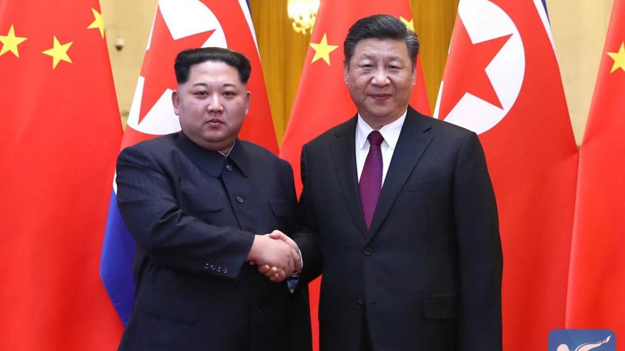 Es la tercera visita oficial que realiza el jefe norcoreano desde febrero pasado al gigante asiático