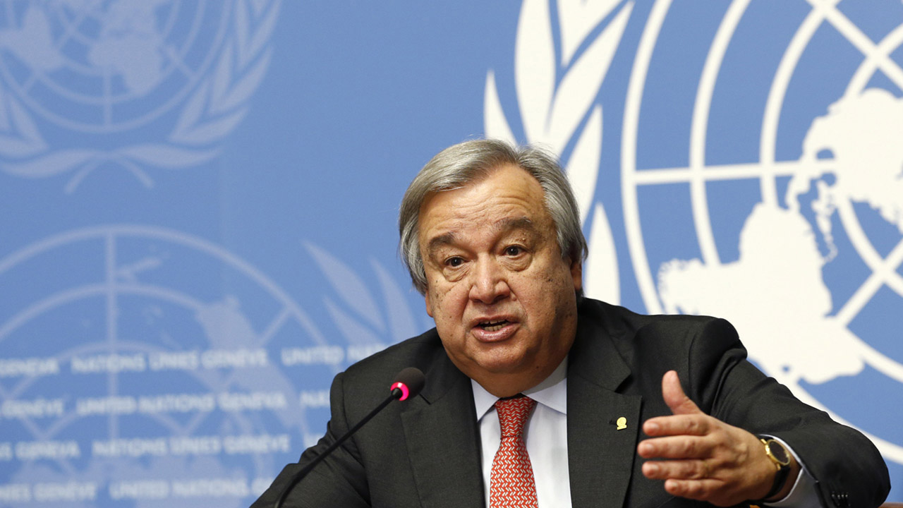 El secretario general, António Guterres, señaló que se trata de un esfuerzo entre ambos países para alcanzar una paz duradera