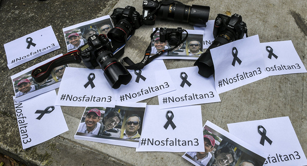 Capturan a un hombre por el asesinato de los periodistas ecuatorianos