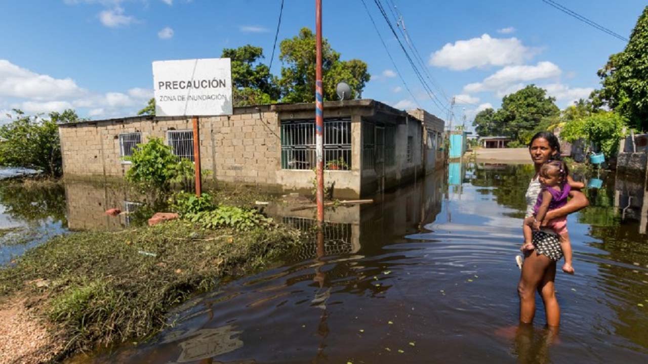 Los estados más afectados por las lluvias son Bolívar, Amazonas, Delta Amacuro, Guárico, Monagas y Anzoátegui