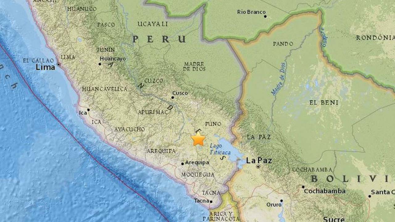 El temblor se registró después de las seis de la mañana, poco despeés de un primer sismo de magnitud 4,5
