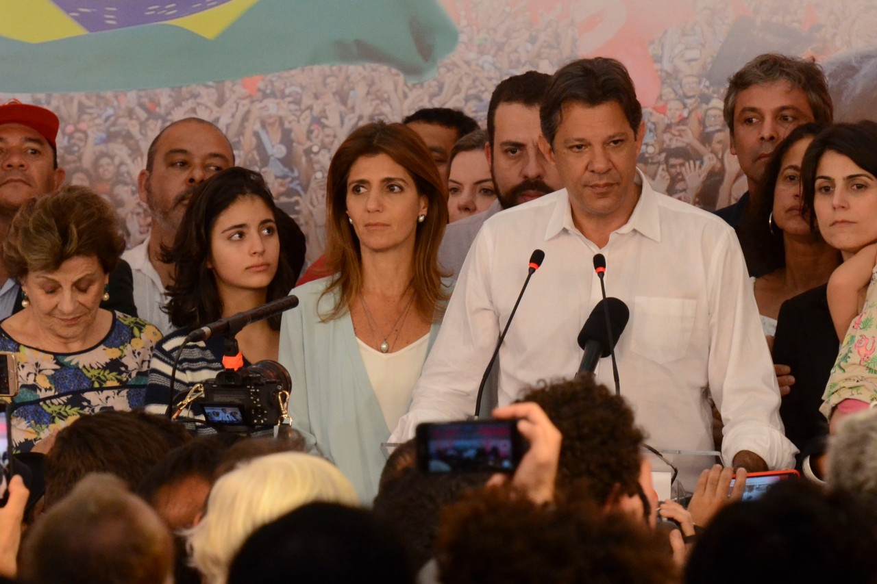 Haddad: "Presidente Jair Bolsonaro, le deseo éxito"