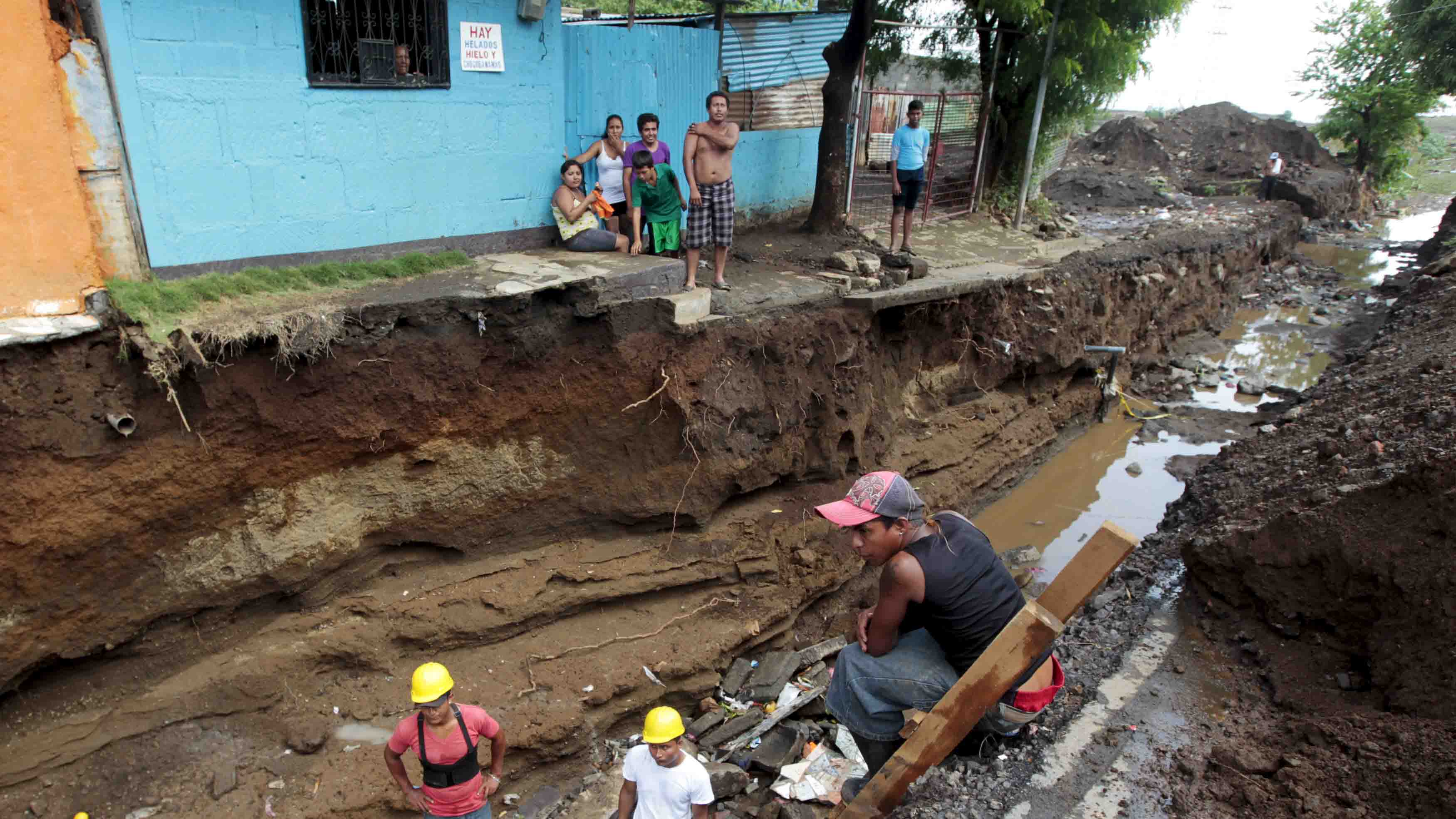 El Gobierno nicaragüense decretó alerta roja recientemente por el mal tiempo
