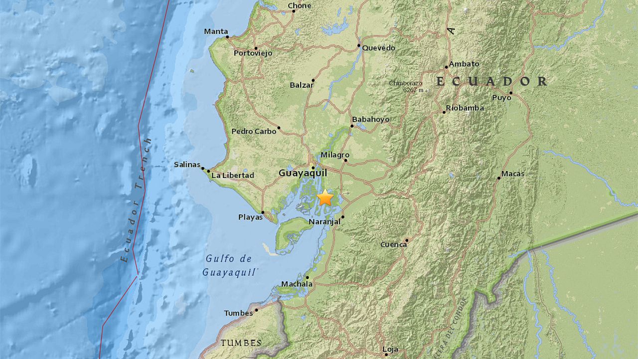 Sismo de magnitud 4,2 se registró en la costa de Ecuador