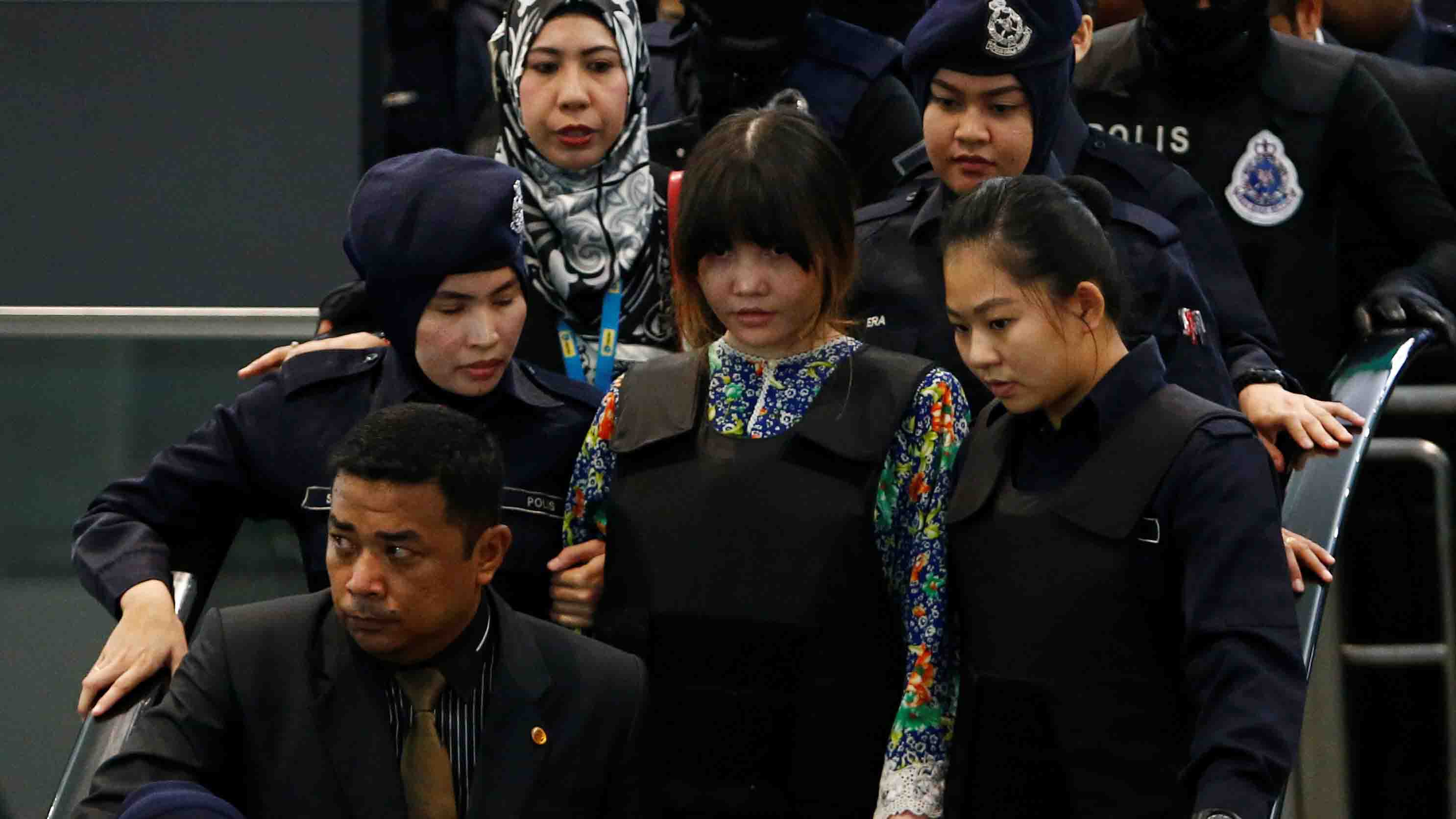 Doan Thi Huong y Siti Aisyah afrontan la pena capital en caso de ser halladas culpables de la muerte del hermano mayor de Kim Jong-u