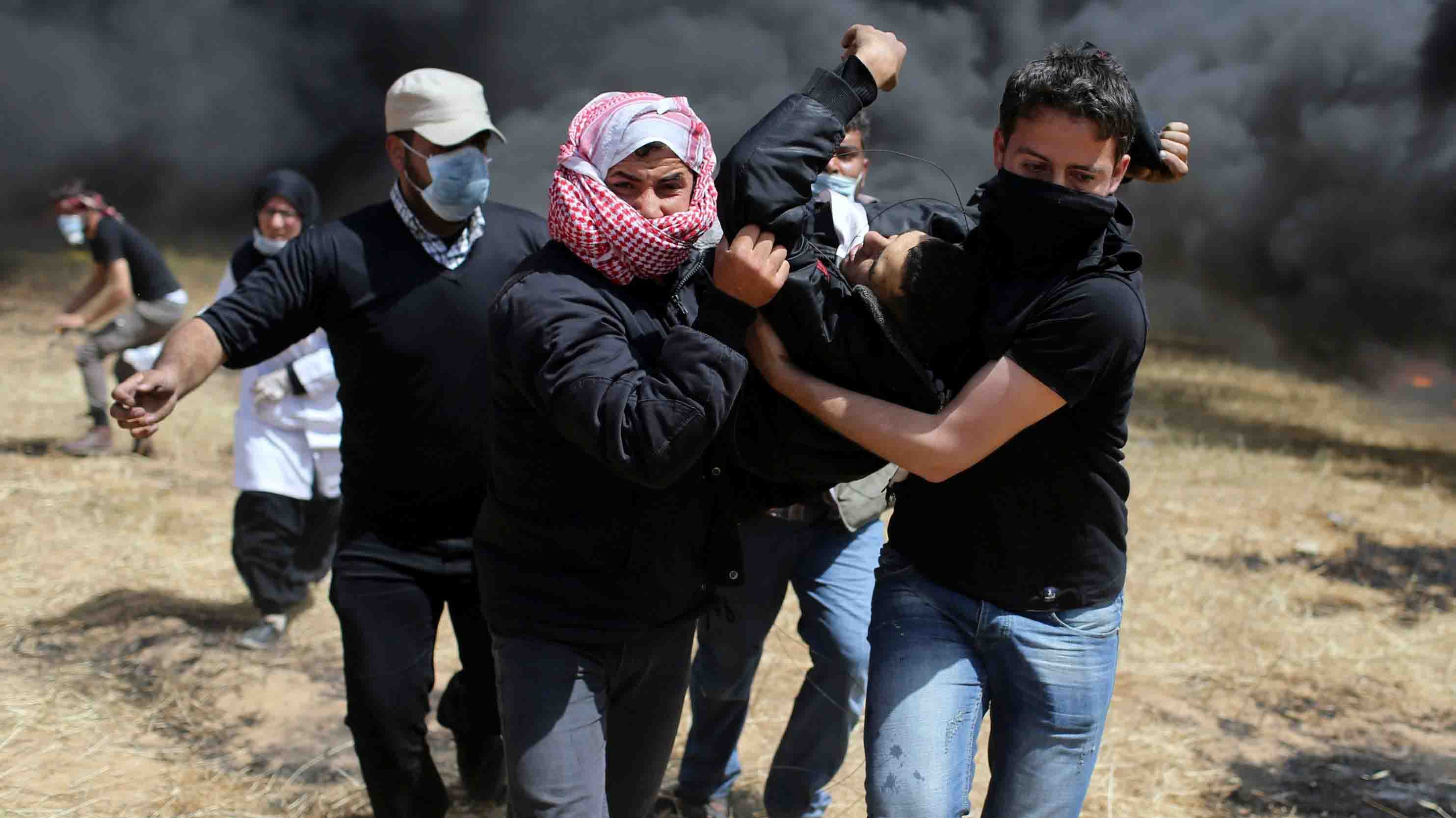 El Ministerio de Salud palestino señala que el número de víctimas podría ascender