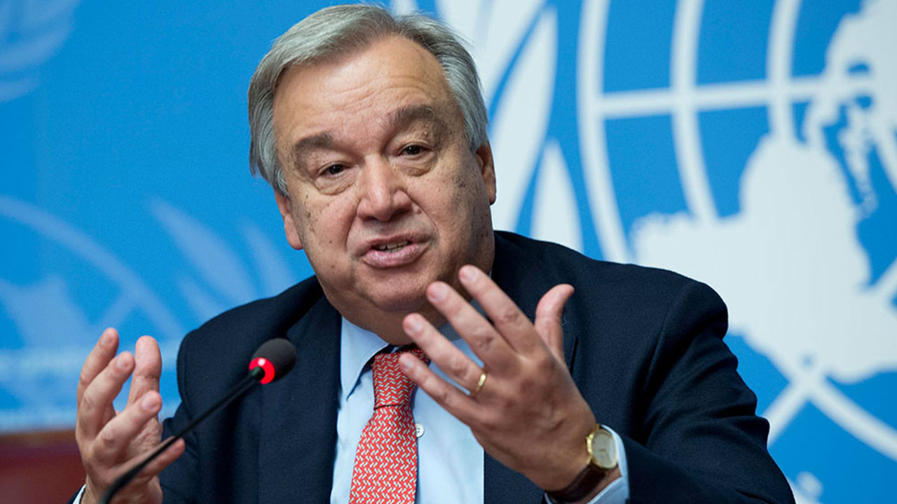 Antonio Guterres apela a las partes a evitar la violencia en el país