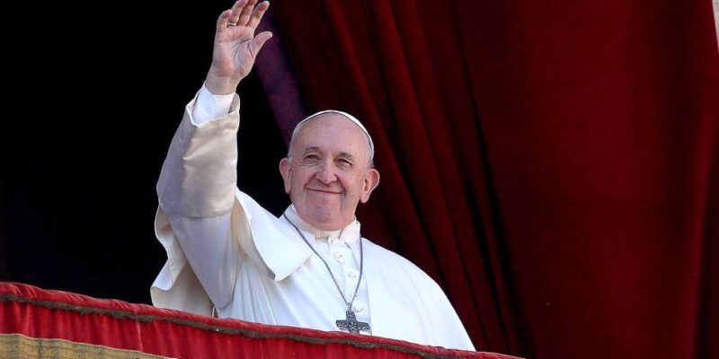 Papa Francisco rezó junto a los creyentes de otras religiones