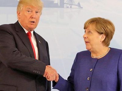 Merkel y Trump pactan cooperar en la lucha contra la pandemia